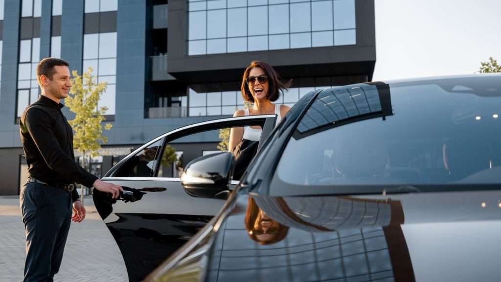 Luxury chauffeured car service with well-maintained vehicles and top-notch services