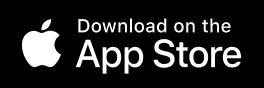 App-Store badge black with white Apple logo