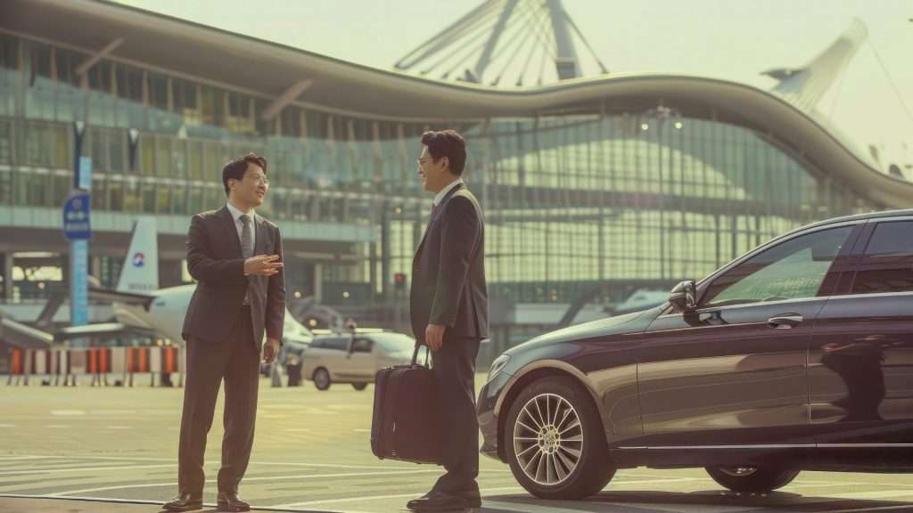 Quality of Fleet executive sedan airport business meeting