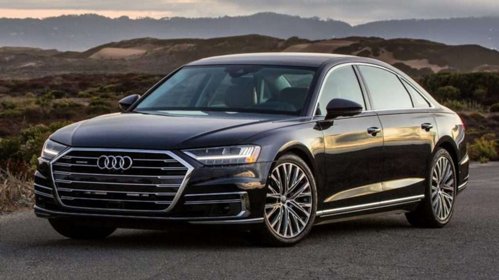Audi A8L luxury car in Corporate Chauffeurs Gold Coast's fleet